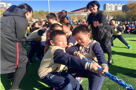 一根绳，一条心——北京市新英才学校小学部拔河比赛